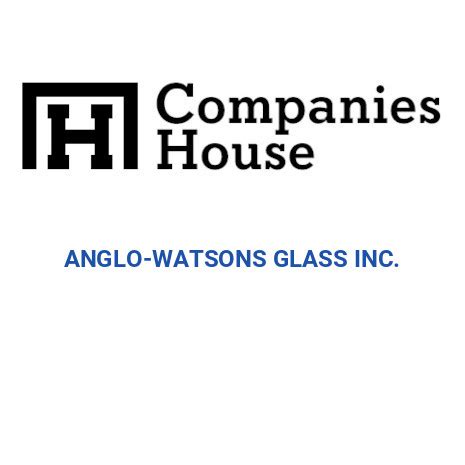 anglo watsons glass inc.